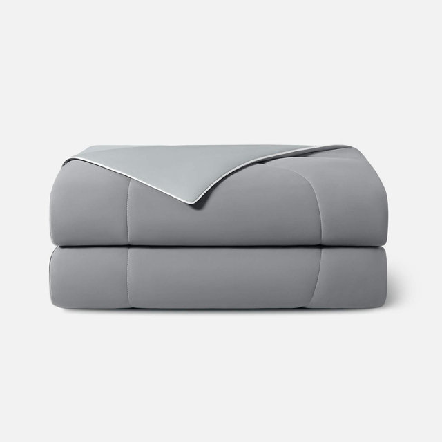 REST® Evercool® Cooling Comforter, Award-Winning Cooling Blanket for Hot Sleepers, Cool to the Touch with Dreamlike Softness, Full/Queen, Cool Gray