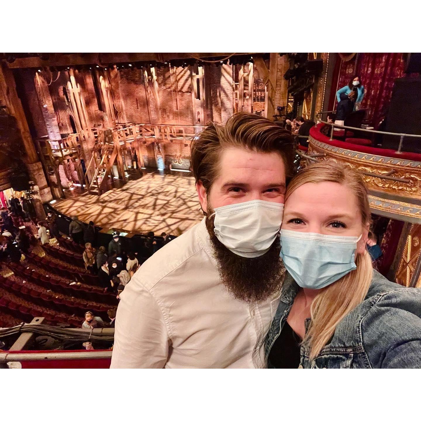 Hamilton on BROADWAY