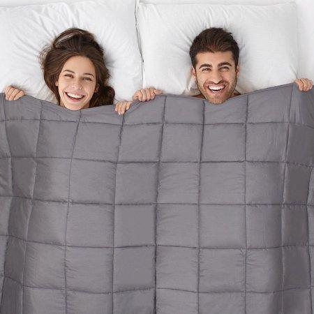 NEX Weighted Blanket (60" x 80",20 lbs) 100% Cotton Luxury Gravity Blanket