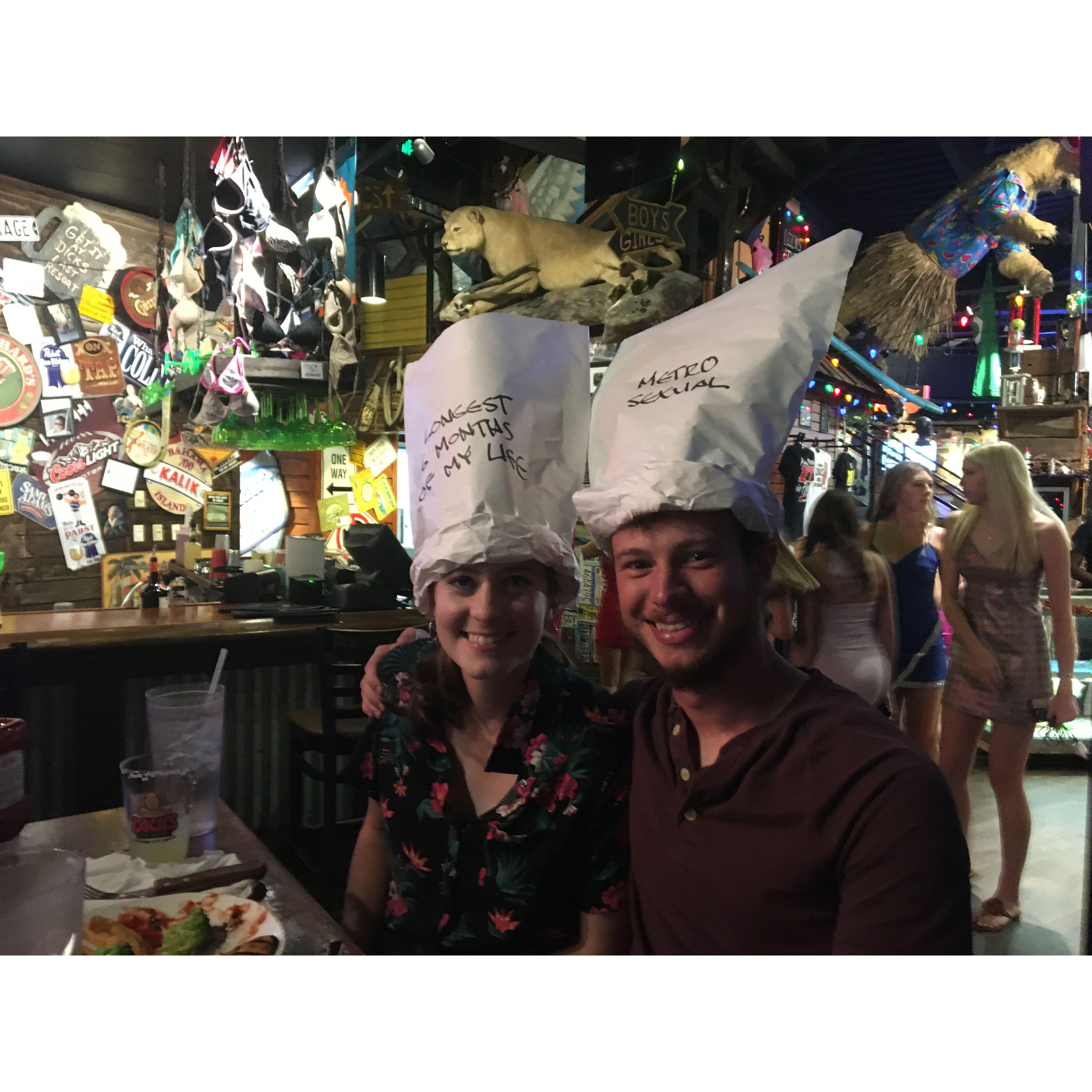 Dinner at Dick's Last Resort, PCB (10/16/2021)