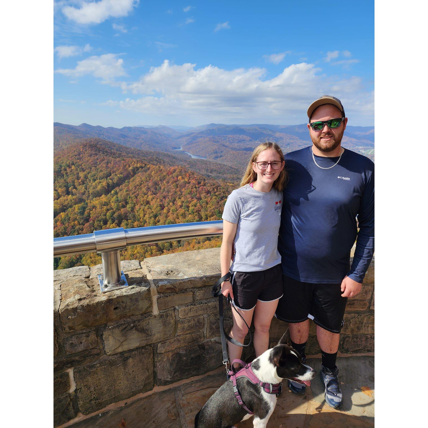 Fall hike followed by a drive up to Pinnacle Overlook in Middlesboro, KY to see all of the colors.