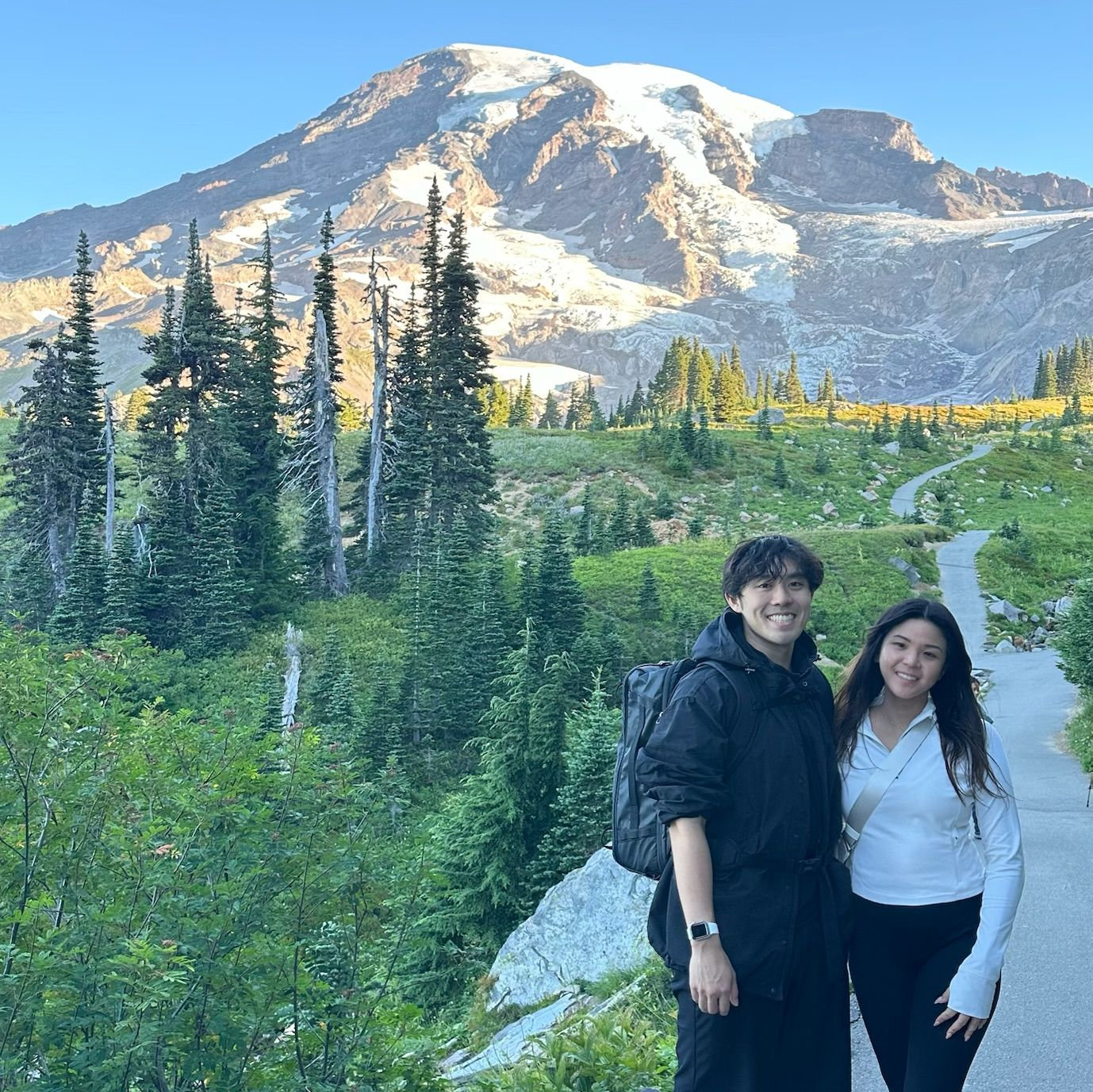 Hiking Mount Rainier for the first time🏔️