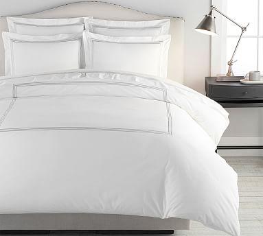 Grand Organic Percale Shams (Standard) – Midnight Blue