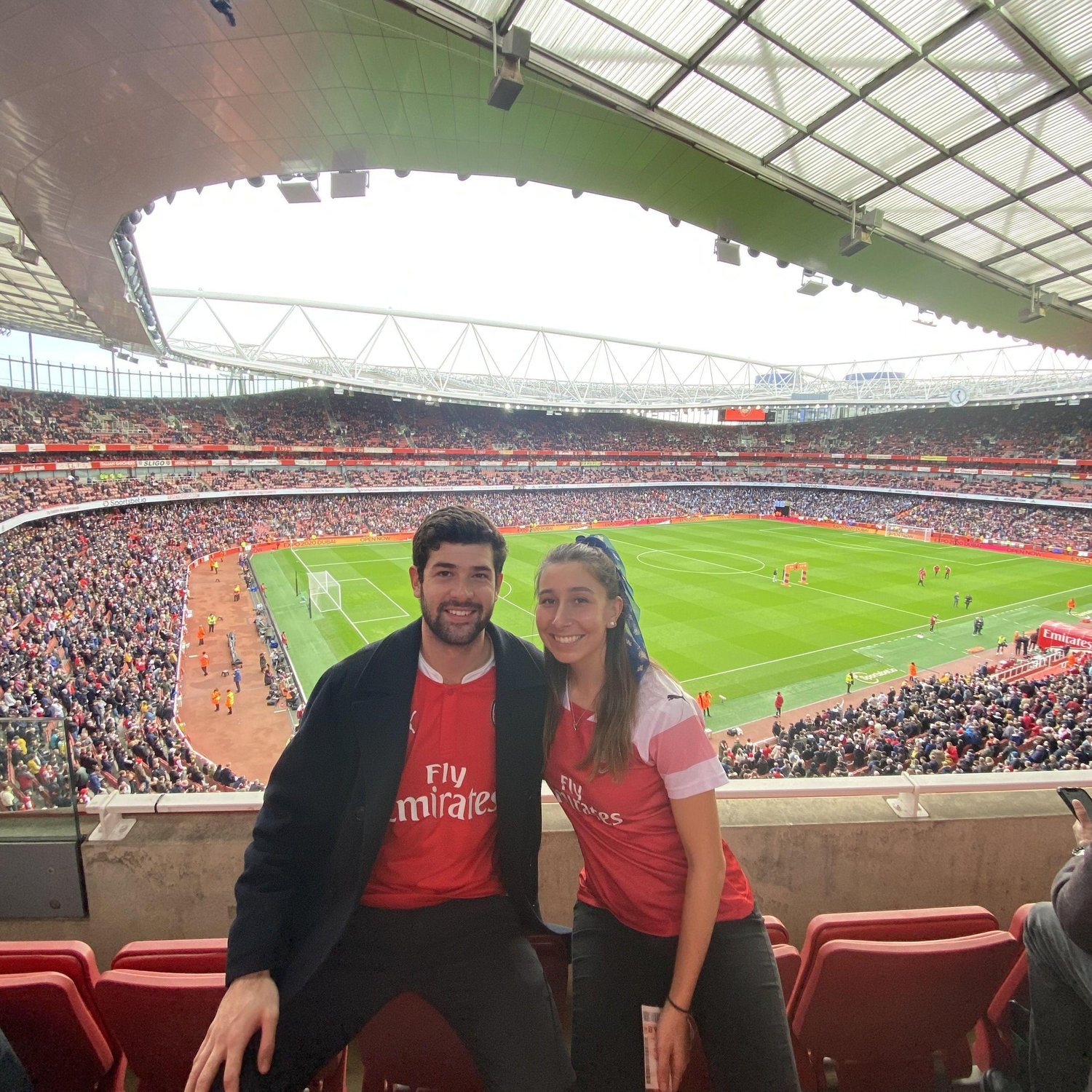 Year 6: Finally living under the same roof but it doesn't put an end to our travels. We finally get to visit the Emirates and see the Gunners play! (Eric's dream come true)