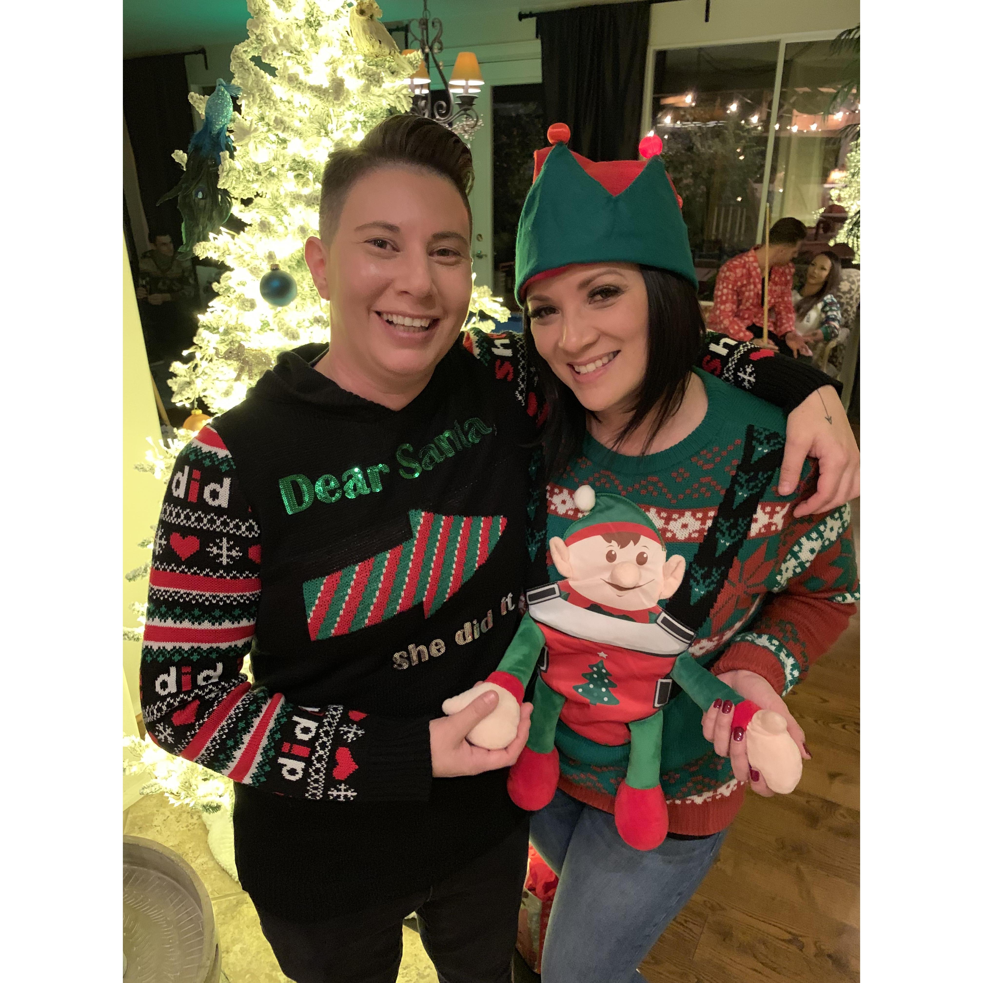 We take our ugly sweaters very seriously 😳