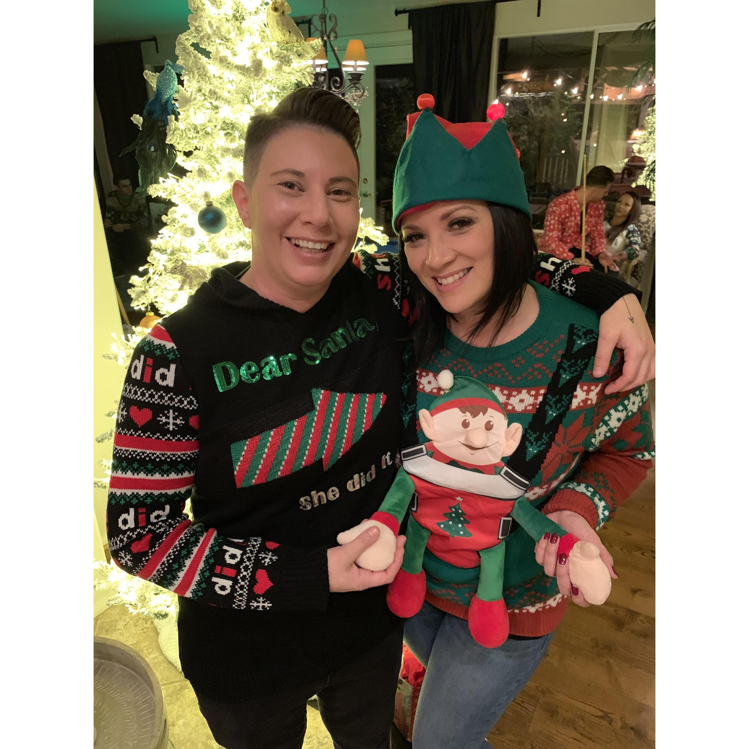 We take our ugly sweaters very seriously 😳