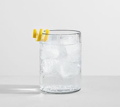 Handmade Hammered Glass Tumblers 15 oz. - Set of 4
