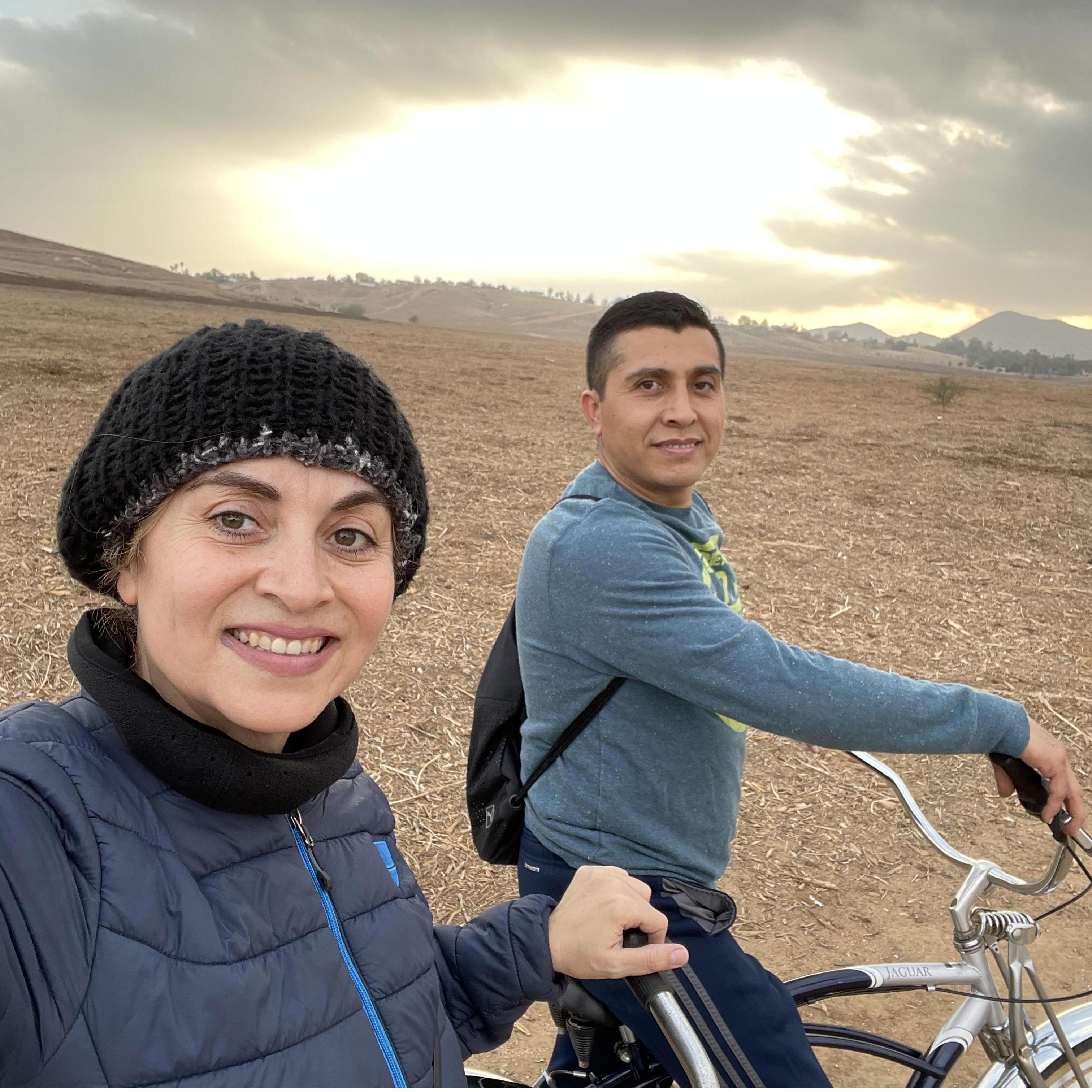 Bike ride in Carlos' neck of the woods