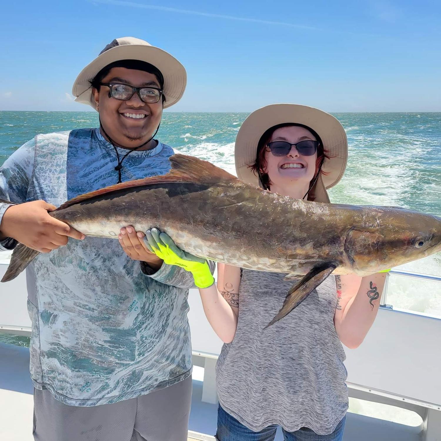 Cobia fishing trip with my dad