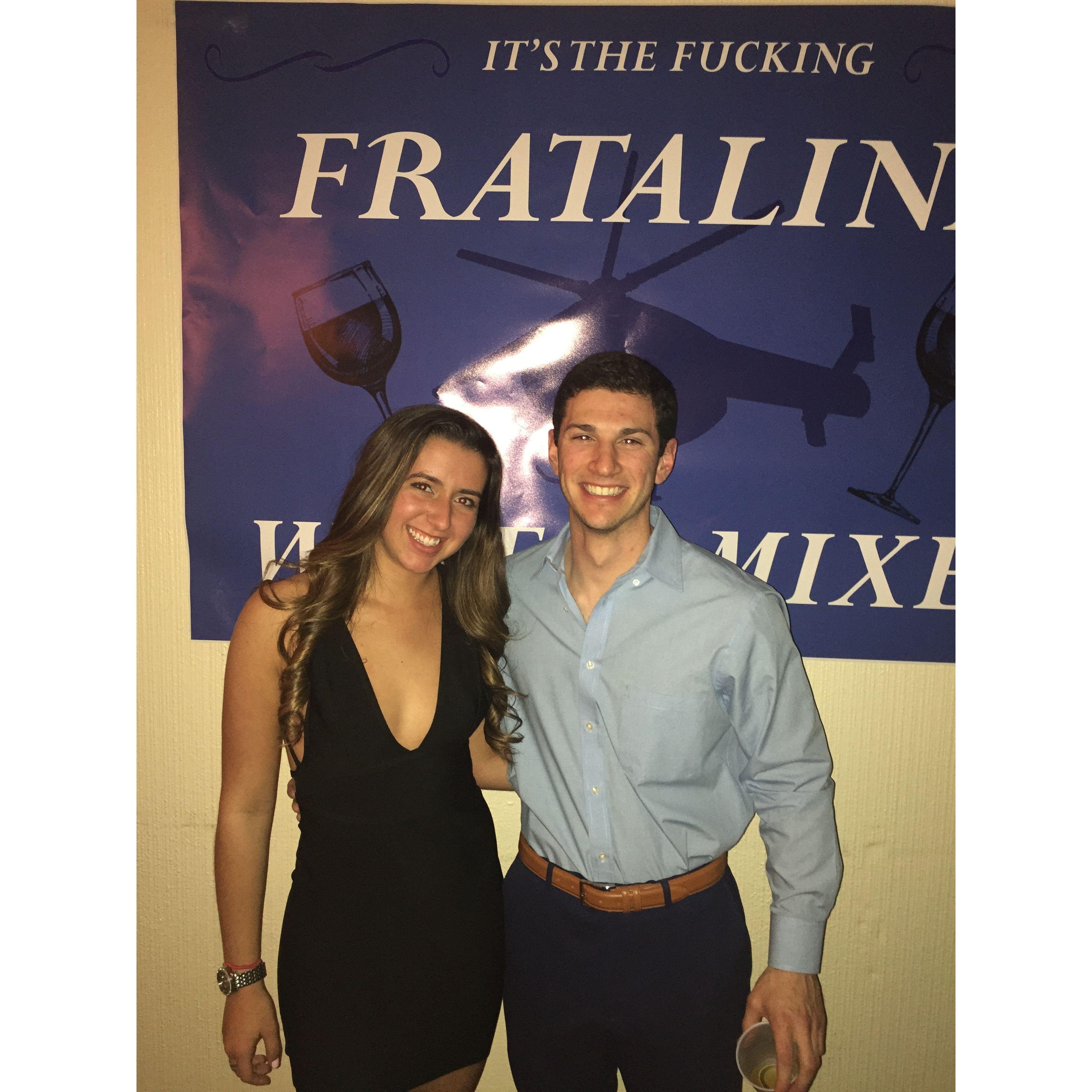 Cassidy visits Jonathan at Franklin & Marshall.

-March 2017