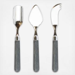 Albero 3-Piece Cheese Knife Set