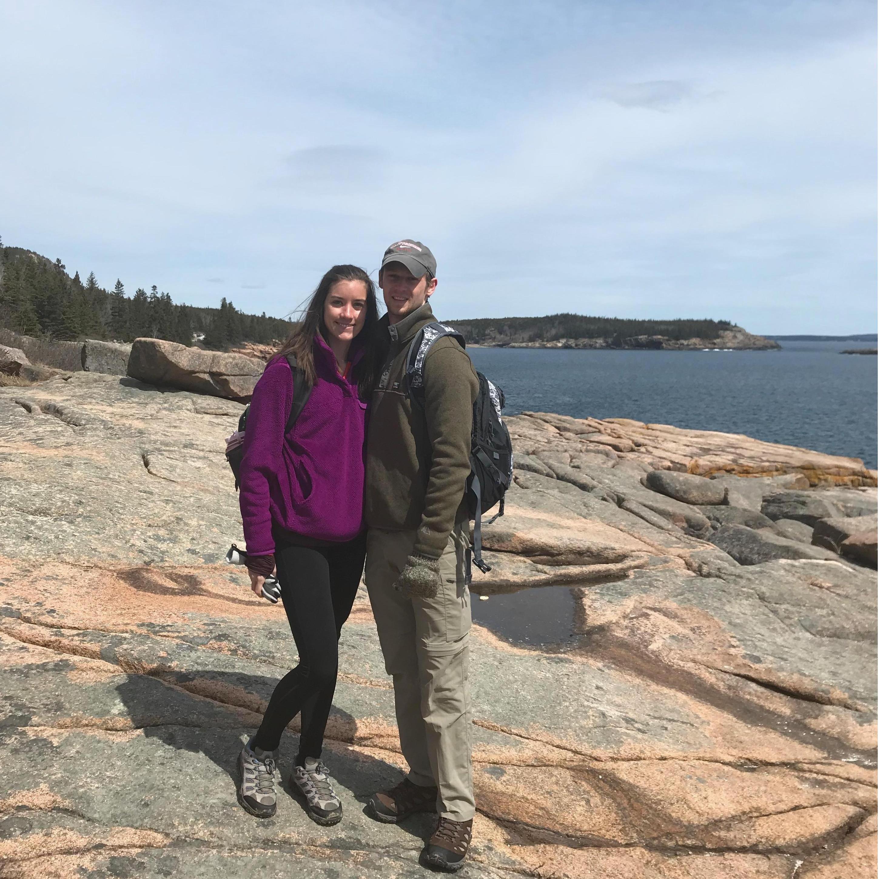 our first trip together in Acadia
