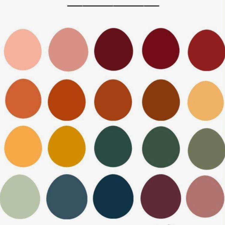 Inspiration for colors we want to see at the wedding! This pretty much nails exactly the vibe the family wants to go for!