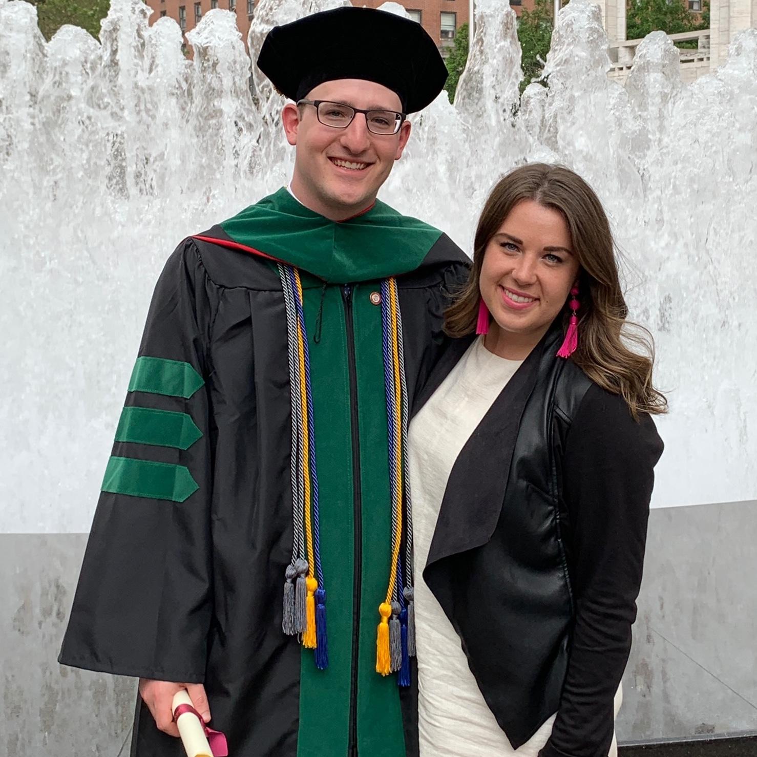 Daniel H Wolbrom, MD! Daniel’s June 2019 medical school graduation at Lincoln Center 🎉🩺🥼
