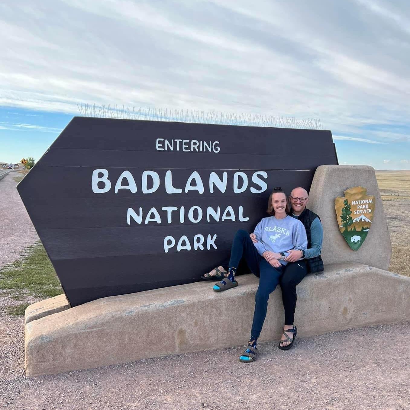 Chris and Tyler enjoy visiting the National Parks of America