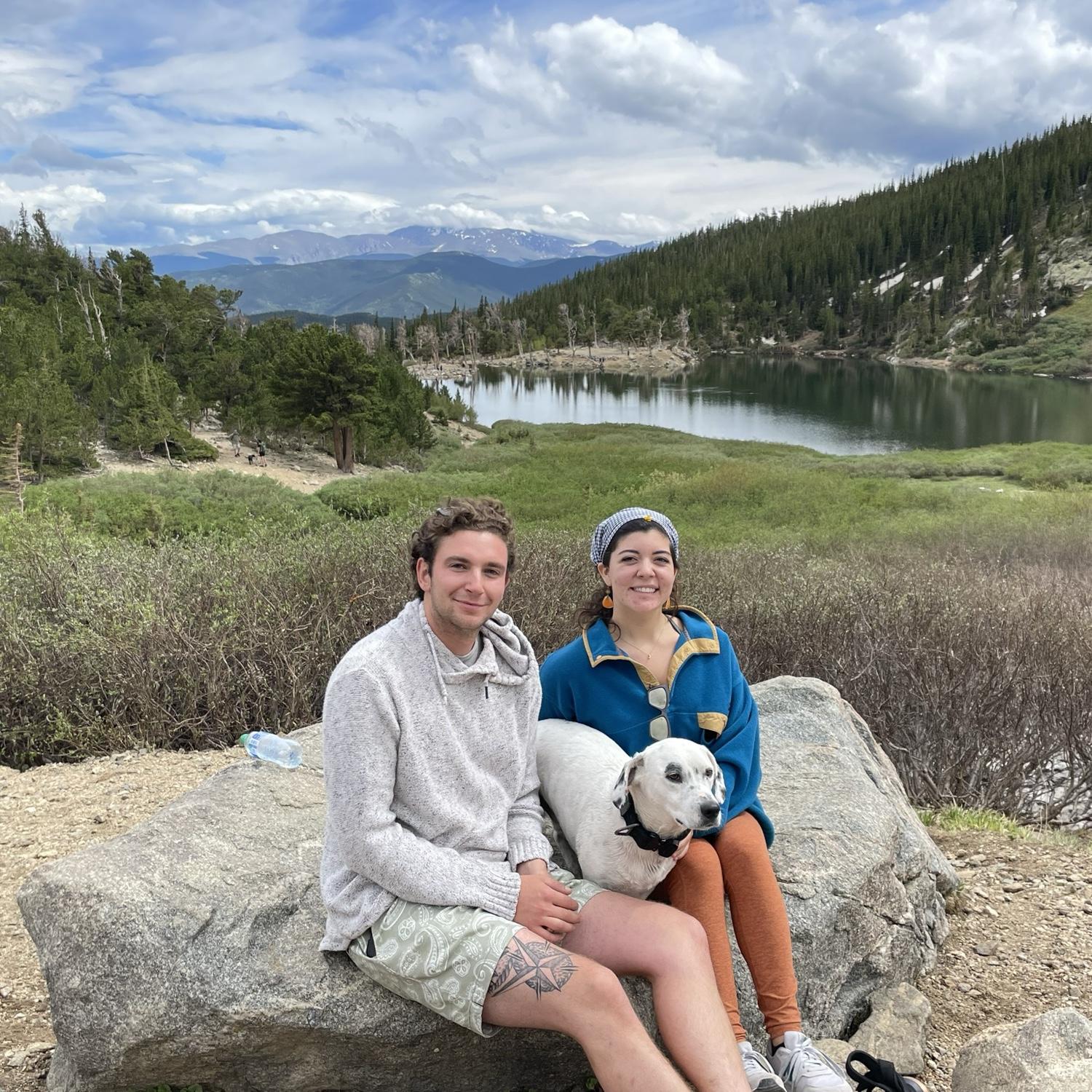 Jared show's Julia "St. Mary's Glacier" in Colorado during thier long-distance relationship