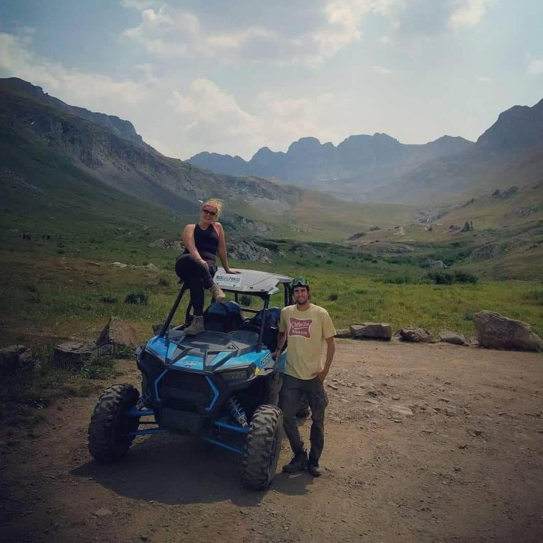 September 2020: Mt Handies. One of Jen's favorite Colorado days ever. We nearly wrecked the car getting to the trailhead (necessitating the ATV,) but no snowstorms.