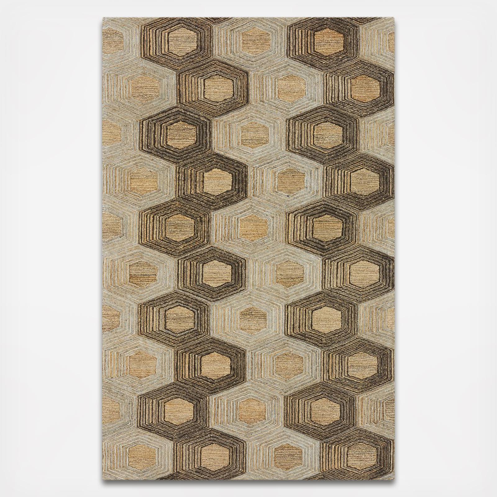 Hexagon Pattern Rug