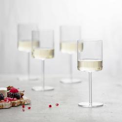Crate and Barrel, Edge White Wine Glass, Set of 4 - Zola