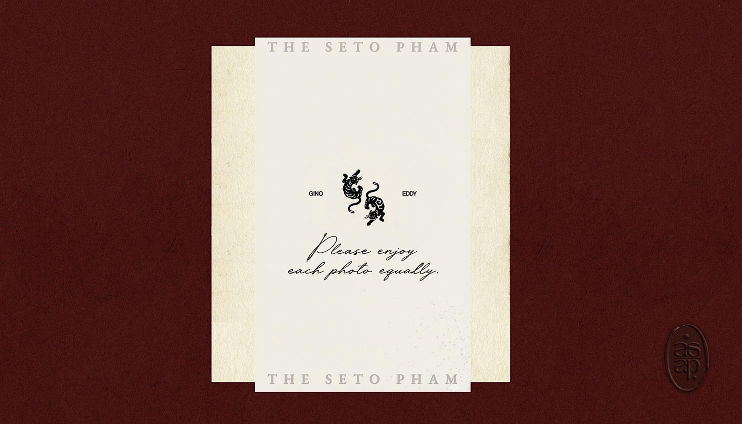 The Wedding Website of Andrew Seto 司⁠徒⁠士⁠林 and Ramie Tâm Anh Phạm
