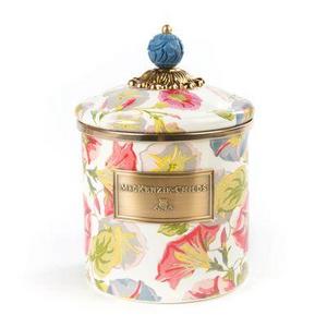 Morning Glory Canister - Medium