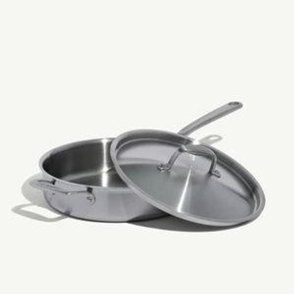 3.5 Quart Saute Pan | Best Stainless Steel Saute Pan | Made In