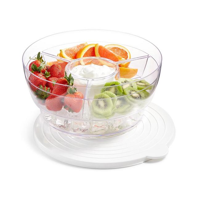 Martha Stewart Collection Americana Round Food Storage-on-Ice Container, Created for Macy's