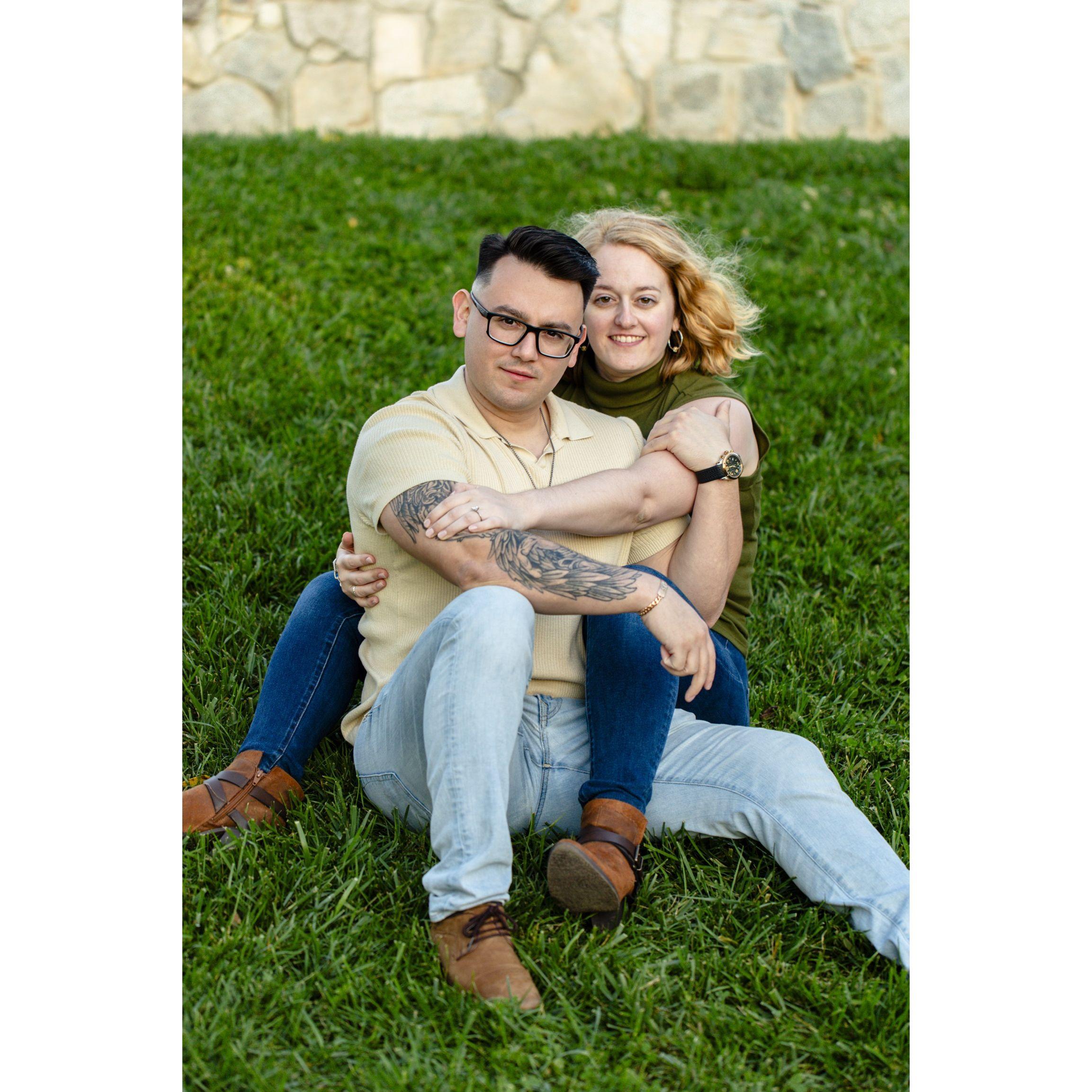 Our Engagement Daytime Shoot by Carolina!