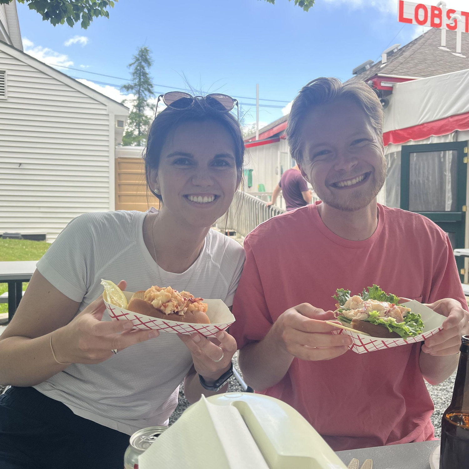 07.04.25 - Lobster rolls in Bar Harbor, ME