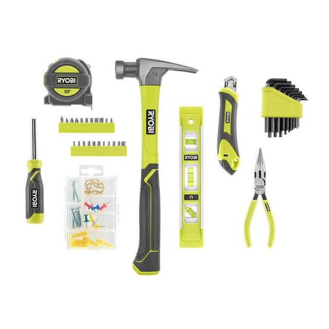 Ryobi 75 piece Homeowner Hand Tool Kit