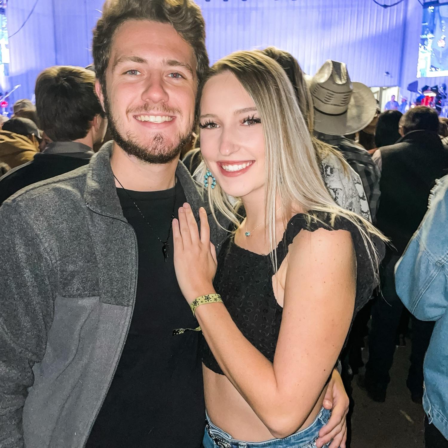 The beginning of Christopher and Kaitlin's adventures together