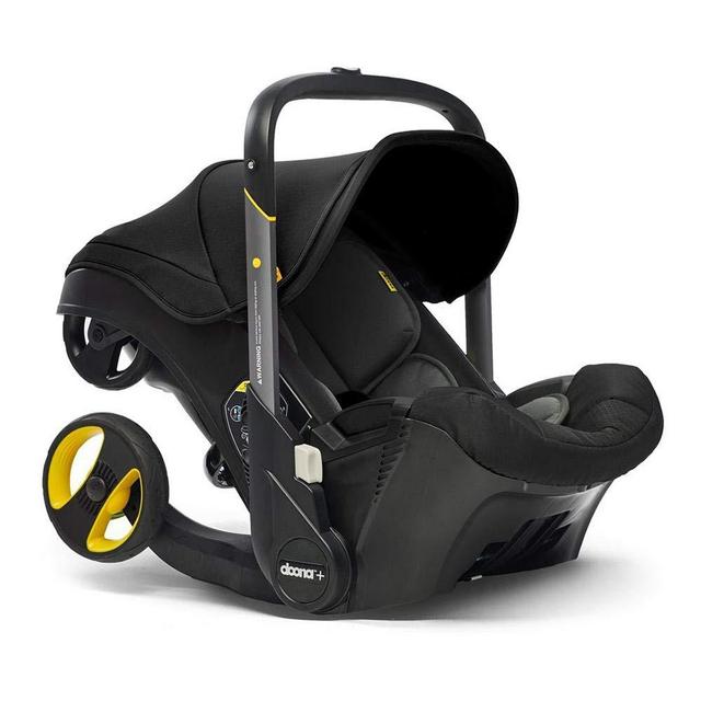 Doona Infant Car Seat & Latch Base – Car Seat to Stroller – Nitro Black – US Version