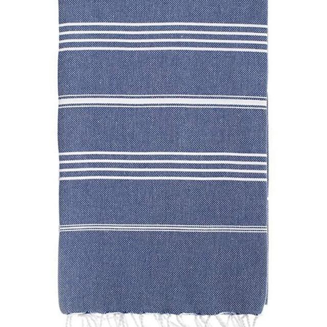 Organic Prewashed Peshtemal Towels Pestemal Towel Thin Camping Bath Sauna Beach Gym Pool Blanket Fouta Towels 100%Cotton Blue Depths
