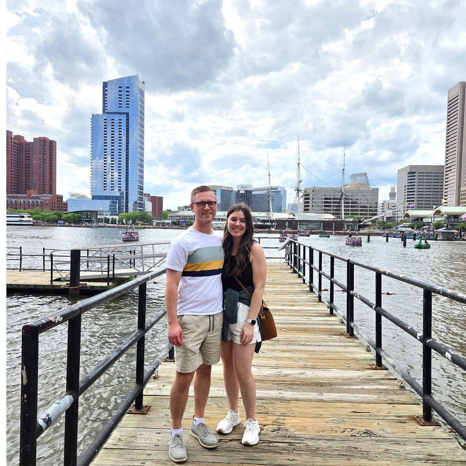 Nate took Kenzi to Baltimore, MD for her birthday this year.