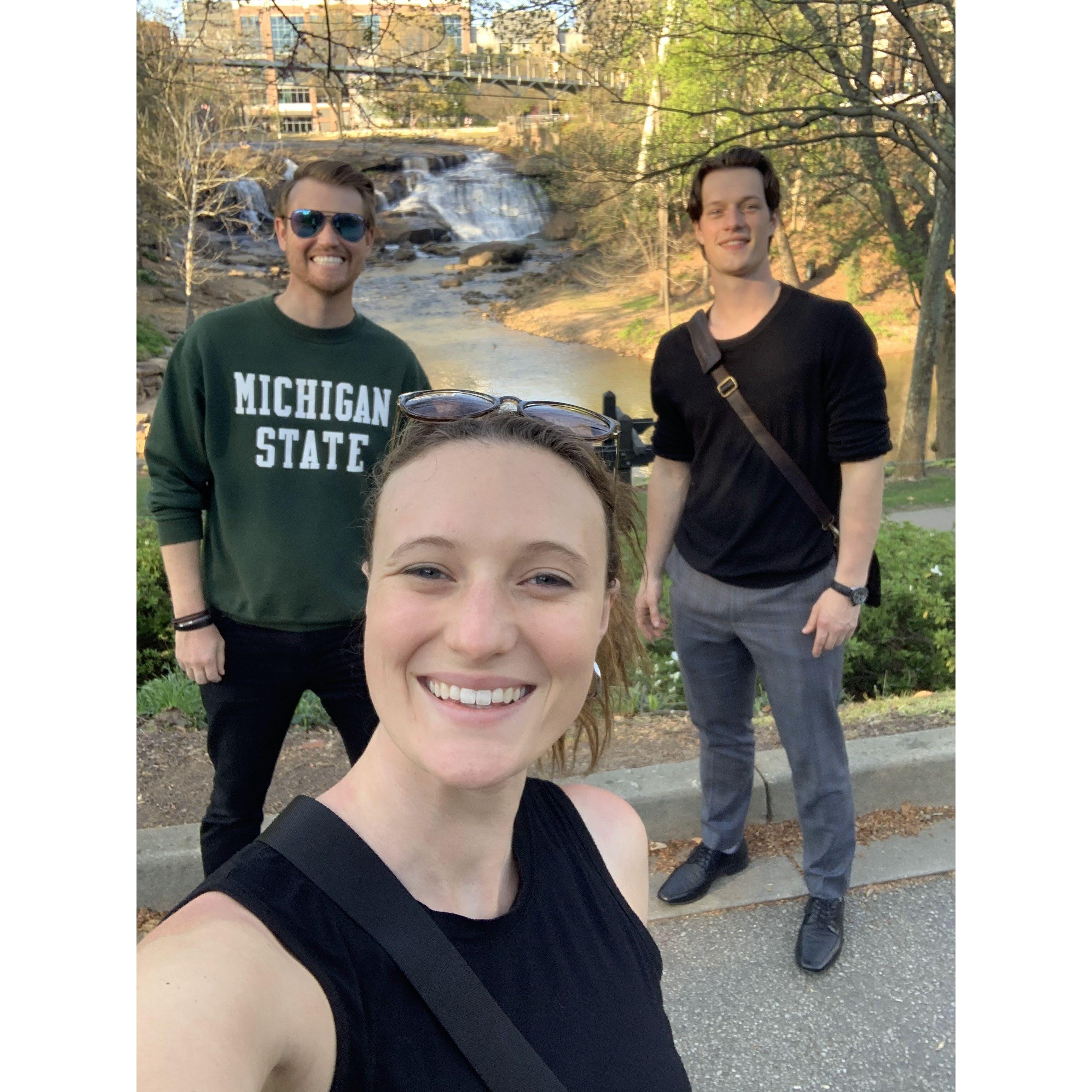 Visiting Rachael's brother Kyle and Sister-in-Law Rachel
📍Greenville, SC