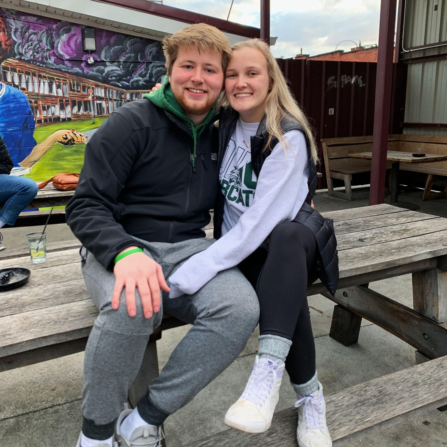 2019 - Finally together at college & Rory's 21 birthday!