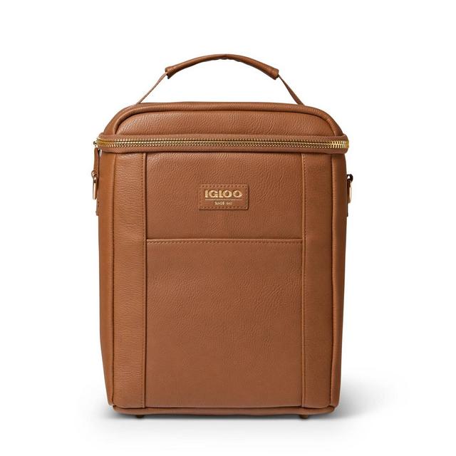 Igloo Luxe Mini Convertible Cooler Backpack - Cognac