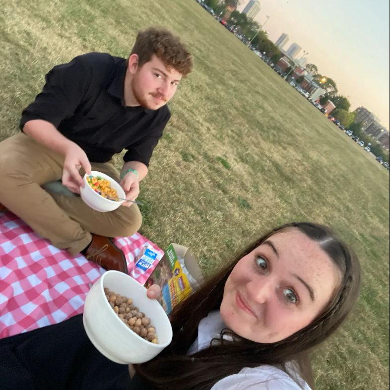 The original "cereal picnic" date -- September 2024