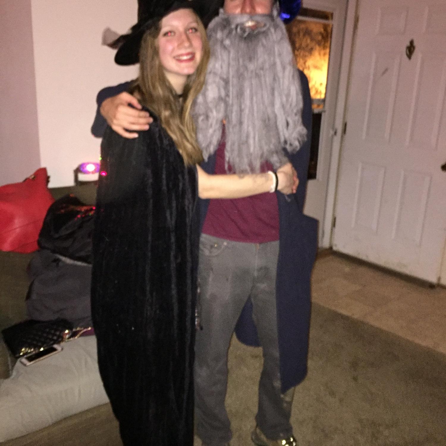 A Halloween party at Tech!