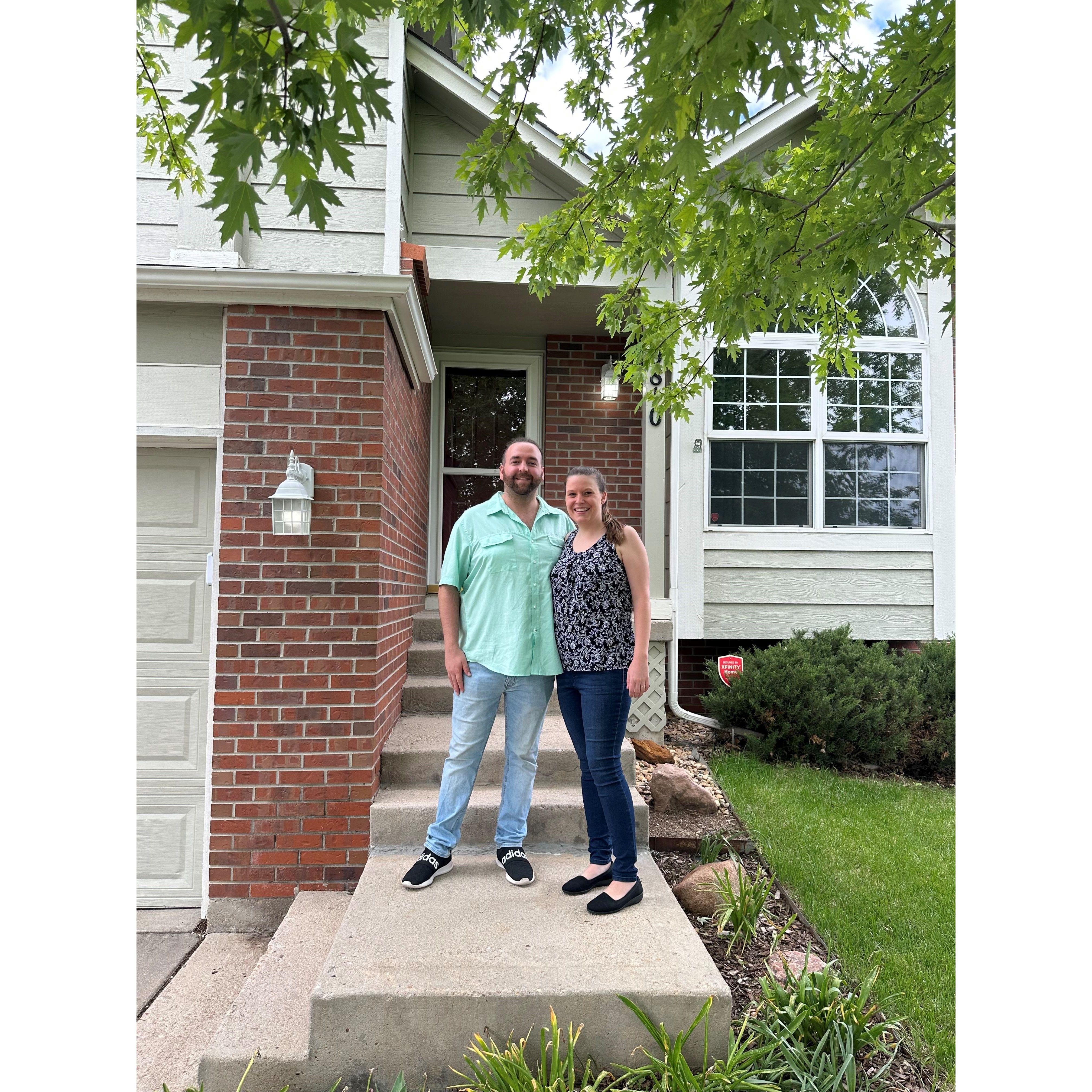 Closing day on our FIRST HOME!