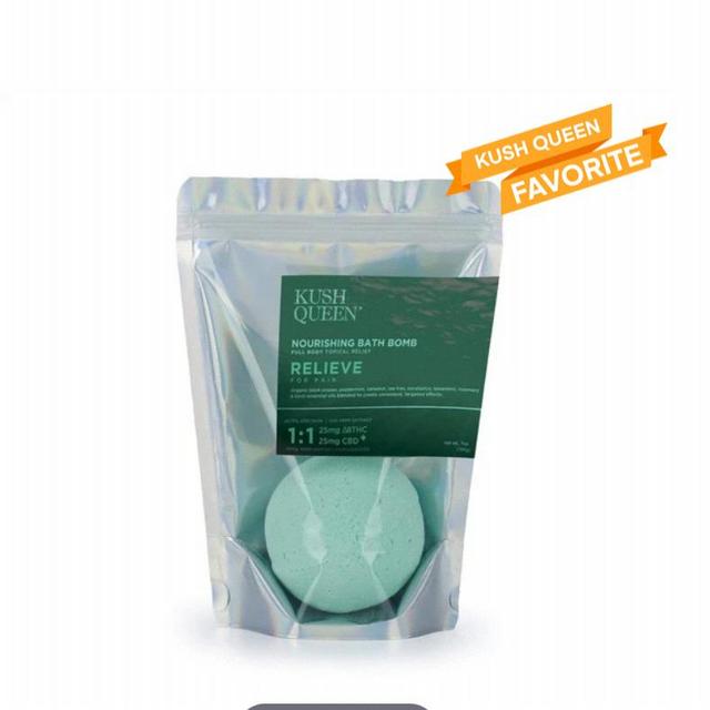 Relieve 1:1 CBD & Delta 8 THC Bath Bomb