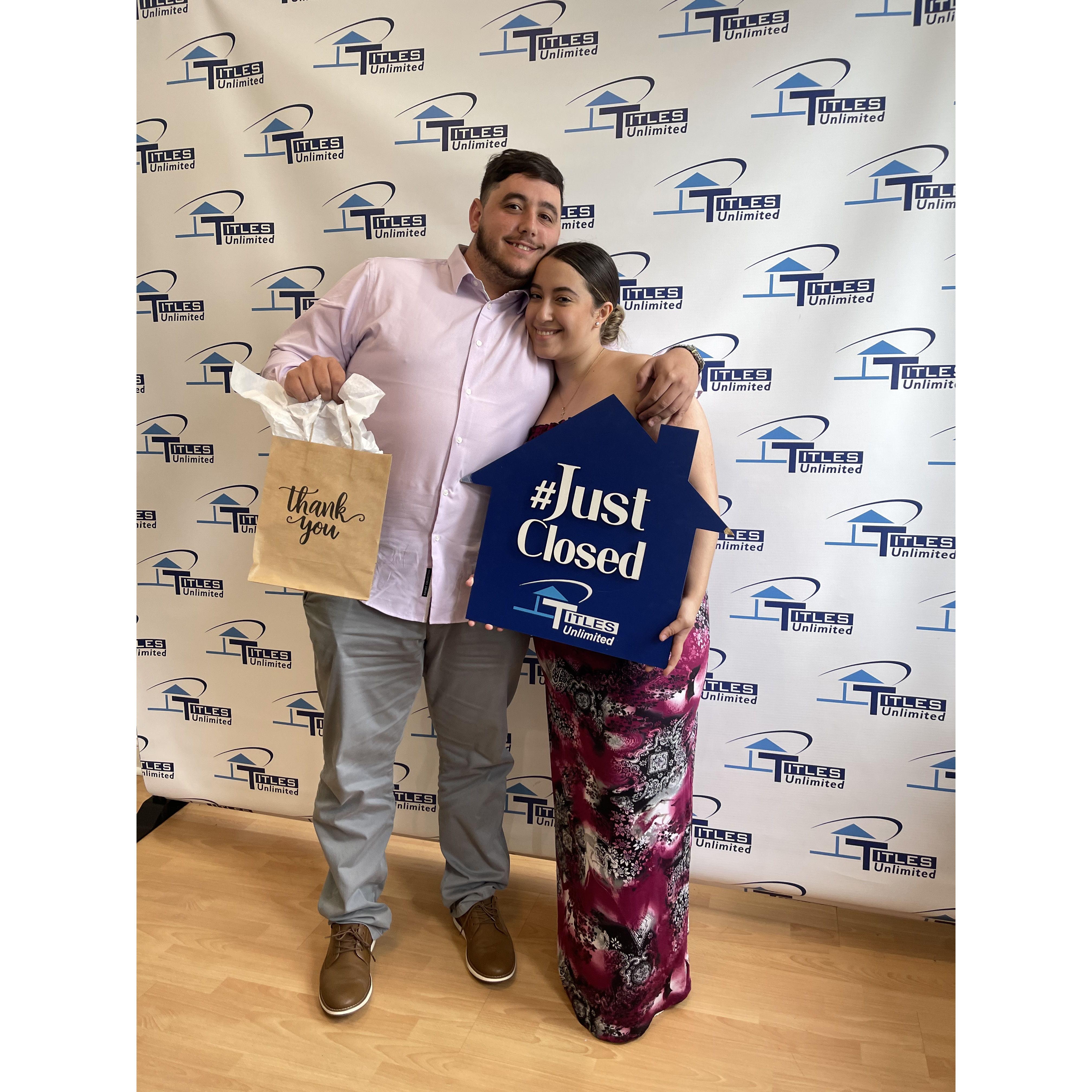 2023 - also one of our greatest accomplishments.. by the grace of God purchasing our first home together!