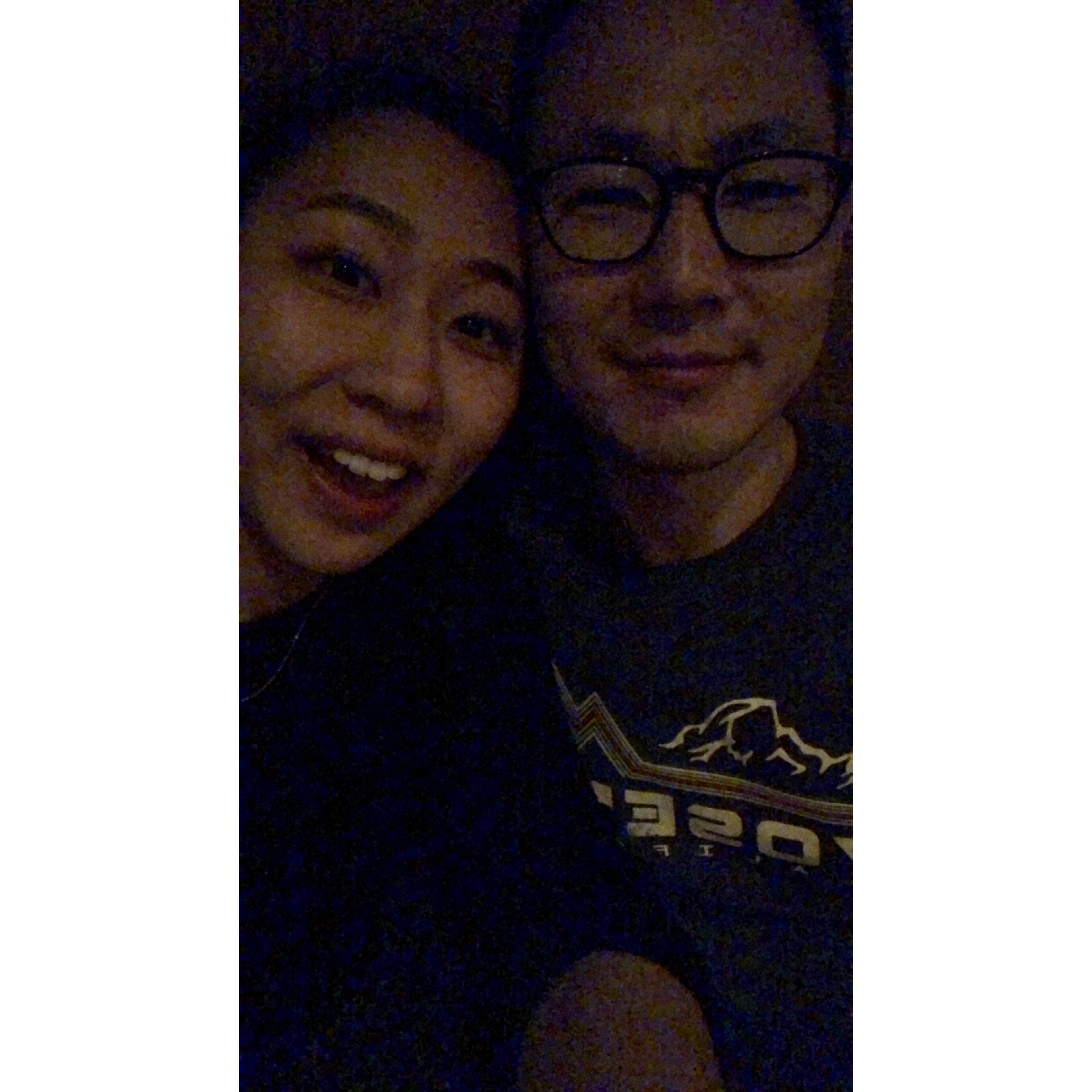 Our very first picture together! 8/25/2019