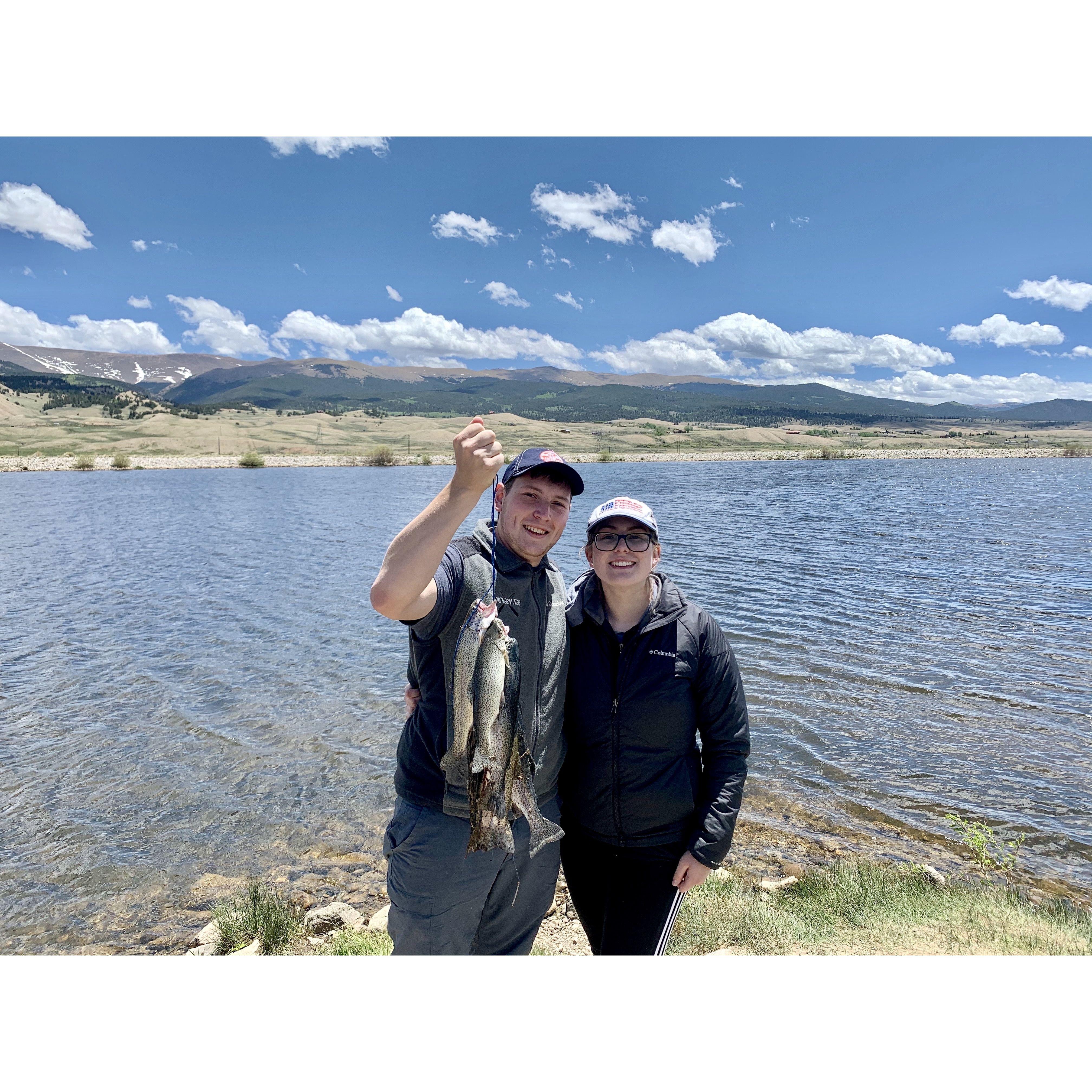 Fishing in Silverthorne - 2020