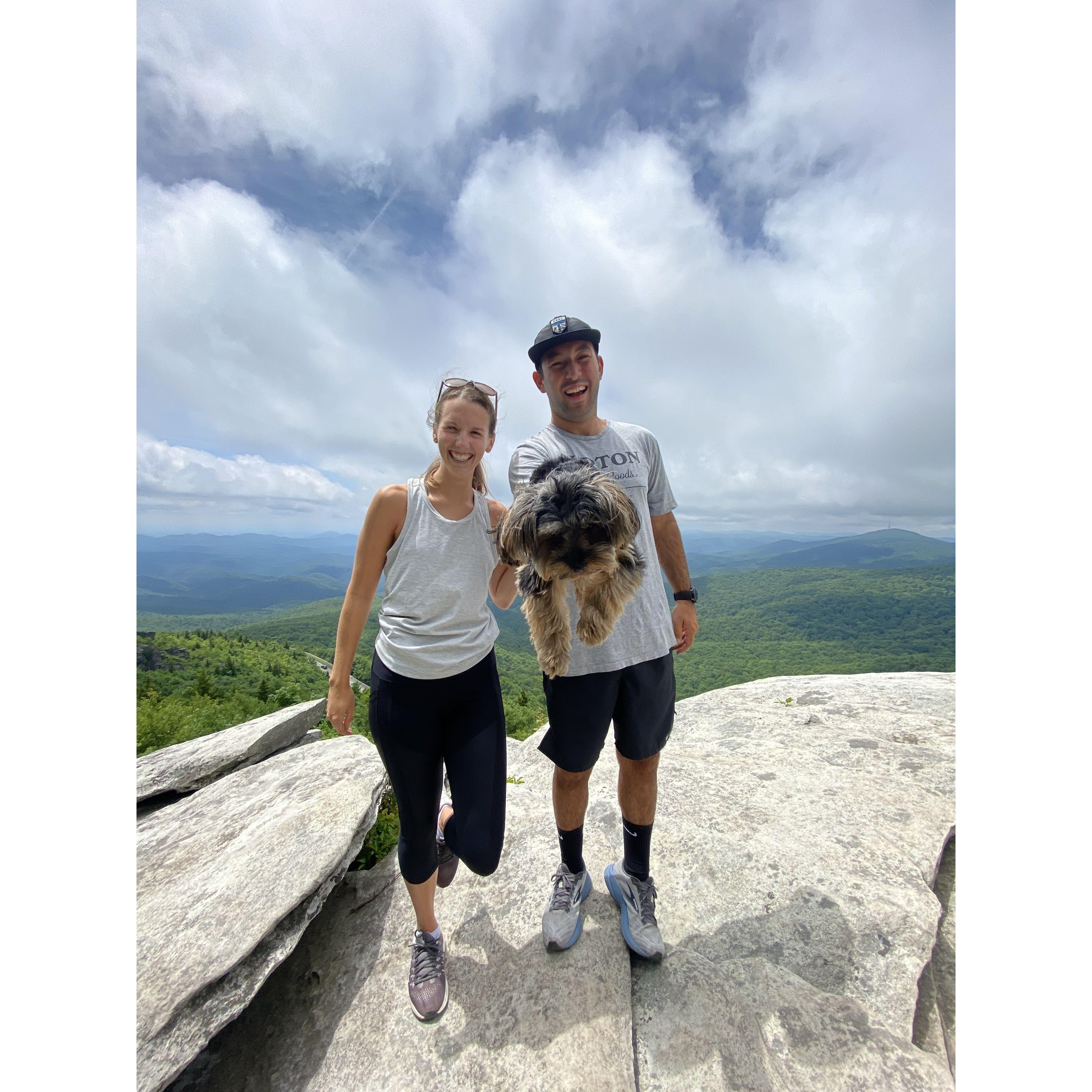 We added Maggie to the family.