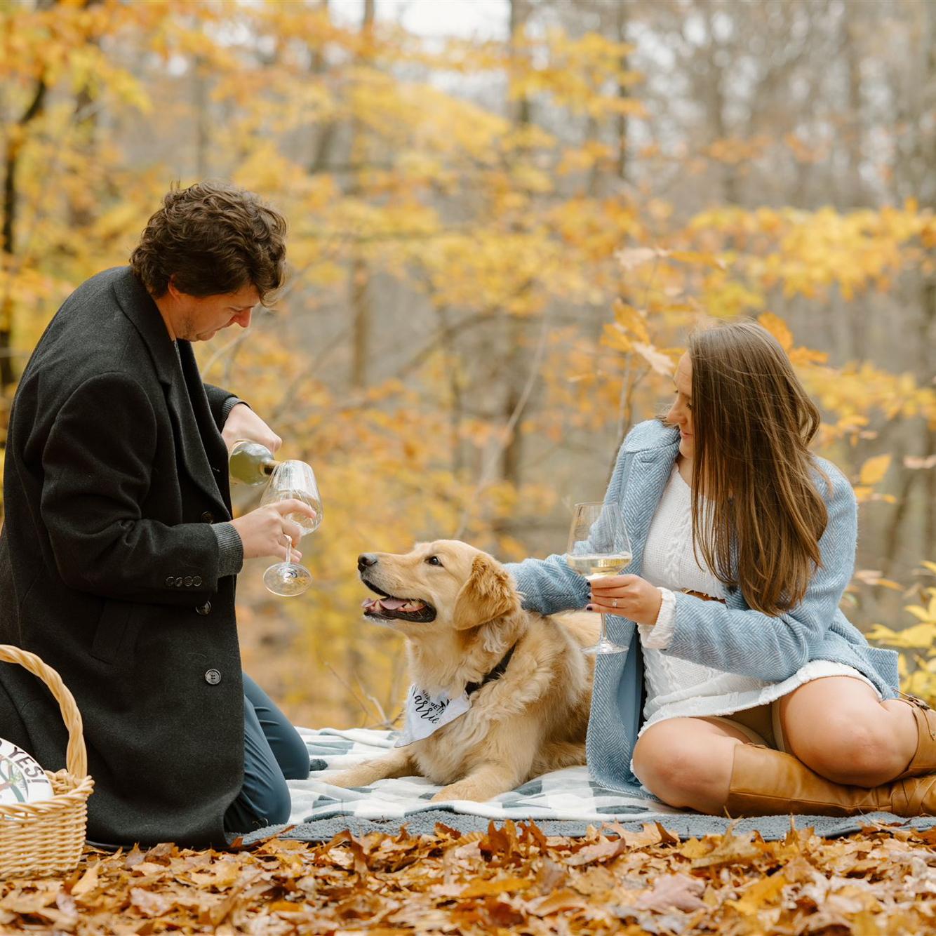 Engagement Photos at the place we had our first date, Rotary Park in Livonia, MI