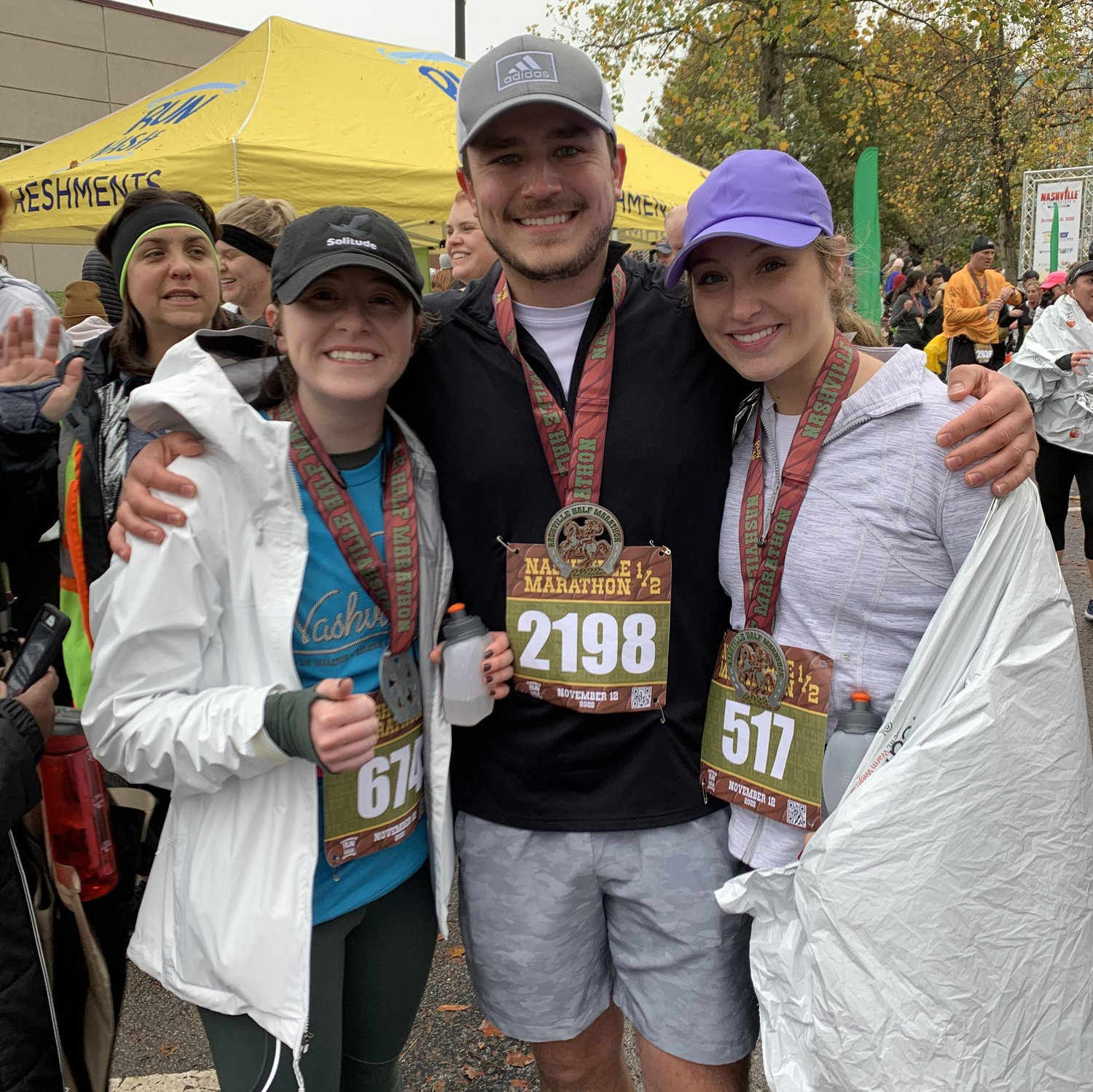 Nashville for our first half marathon!