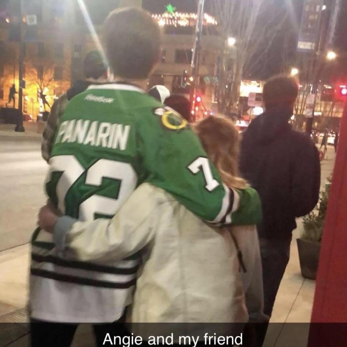 Moments after Connor asked me out on March 13th, 2021 (Sneaky Photo credit: Haley)