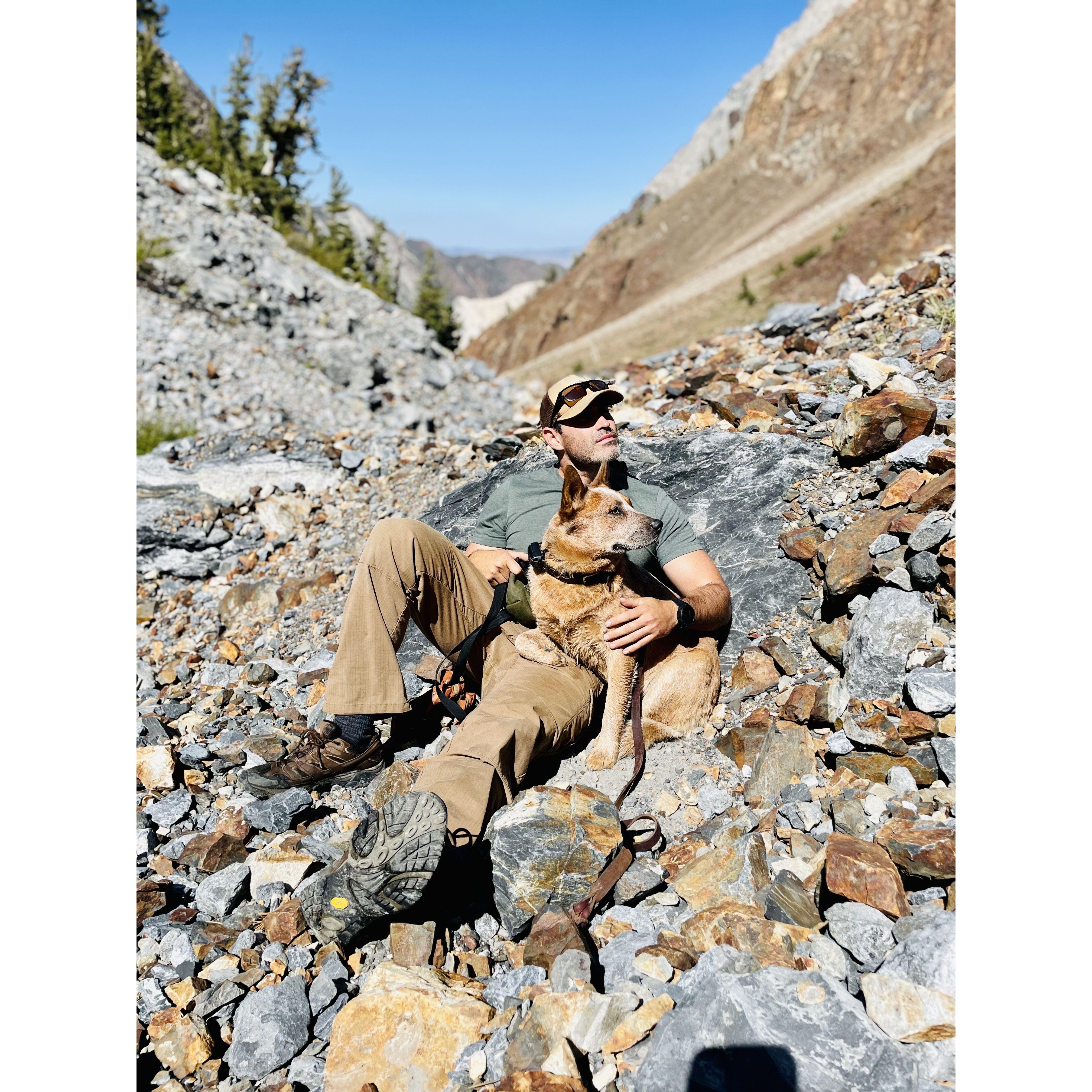 Hiking with Fig