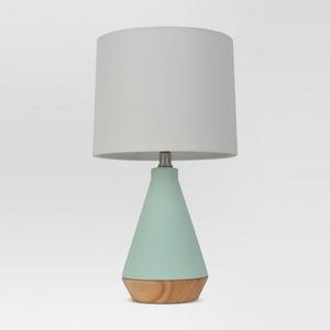 Tapered Ceramic with Wood Detail Table Lamp - Project 62™